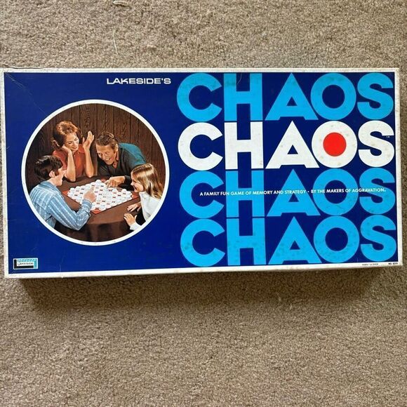 Lakeside’s Chaos Memory And Strategy Board Game *Complete* - Picture 1 of 8